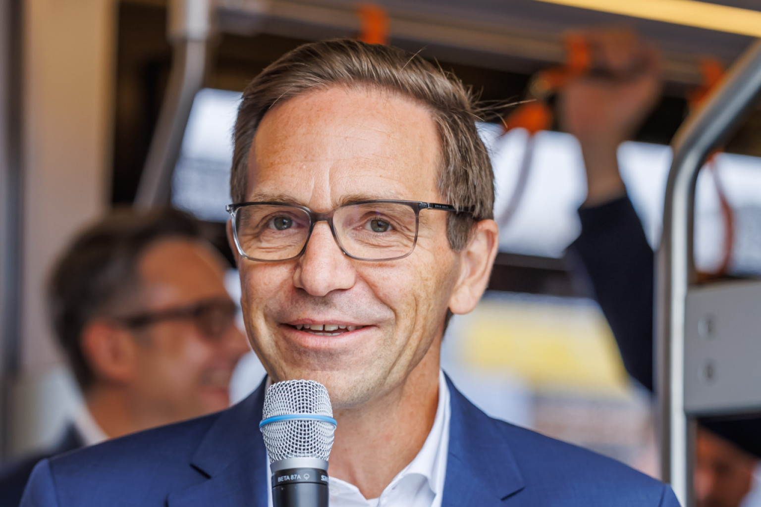 Christian Höglmeier während eines Vortrags.